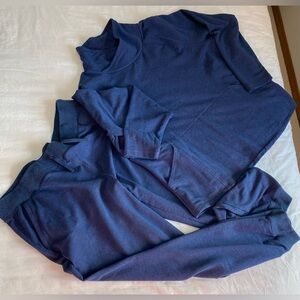L.L. Bean lounge set, size XL, navy blue